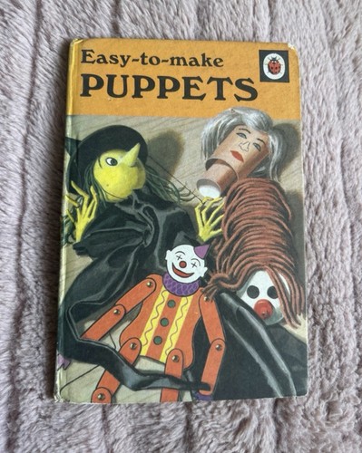 Easy make puppets ladybird - make,