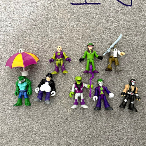 Imaginext batman figure lot - imaginext,dc,