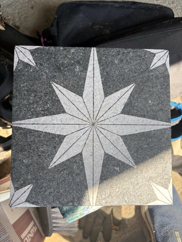 Star lava square floor - lava, tiles