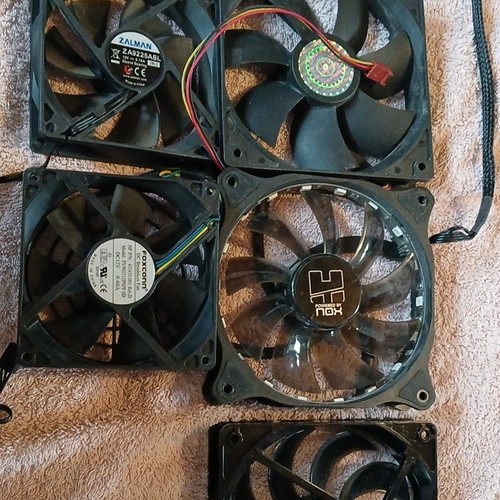 Mixed 120mm case - case, fans