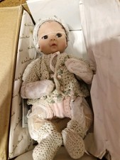 Danbury Mint The Rosebud Baby Doll New In Box RARE ITEM (C1)