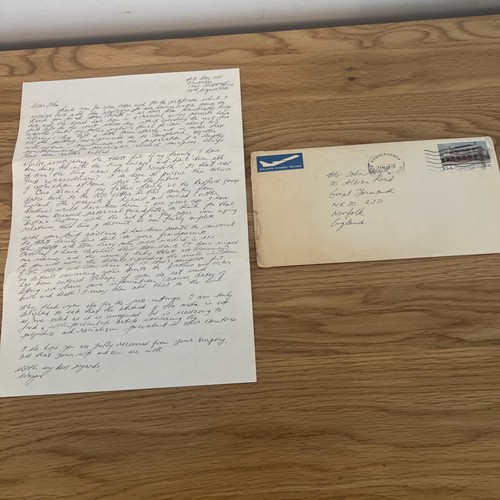1986 letter from south - south, africa