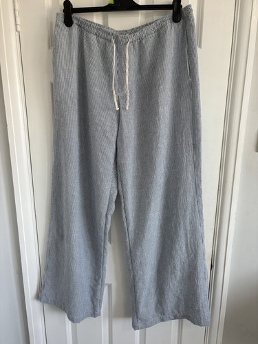 Bershka stripe wide leg - stripe,