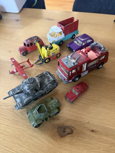 Job lot dinky corgi vehicles - job,