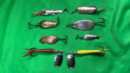 Used metal lures salmon - 6,
