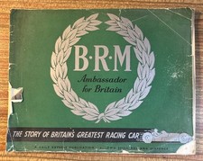 BRM - Ambassador for Britain. Original Vintage Motor Racing book 1950s.