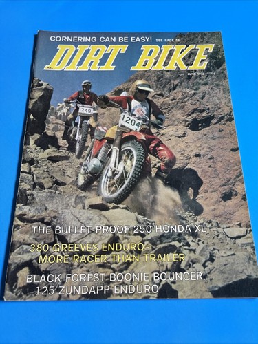 Dirt bike magazine june - dirt,