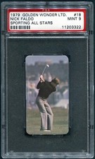 PSA 9 Nick Faldo Rookie Card