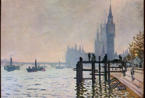 Thames below westminster - thames,