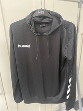 Hummel Promo Poly Hoodie Black