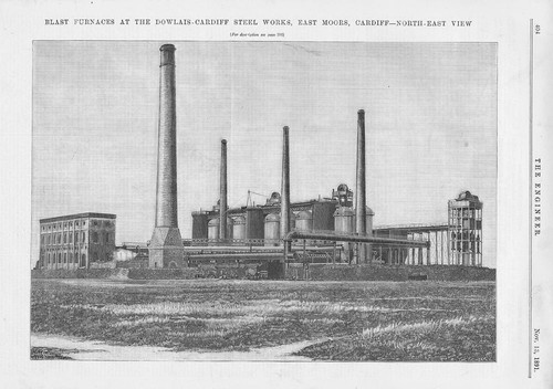 Blast furnaces the - furnaces,