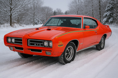 Pontiac gto judge - gto, winter