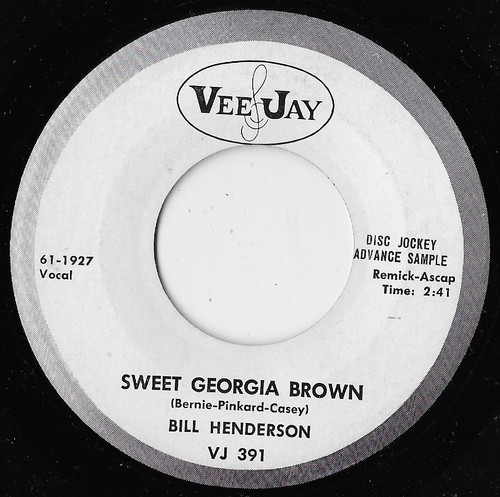 Sweet georgia brown my how - georgia,