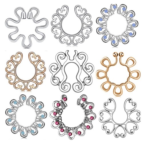 Pair non piercing clip on - pair,