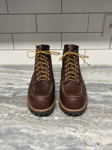 Red wing heritage roughneck - red,