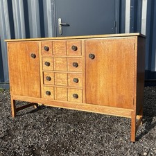 1960s Mid Century Light Oak /