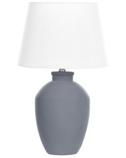 Ceramic Table Lamp Grey ARCOS