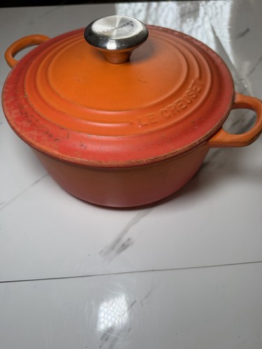 Creuset volcanic orange - creuset,