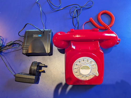 Bluetooth retro rotary dial