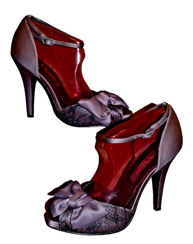 Nina peep toe pumps - toe, high