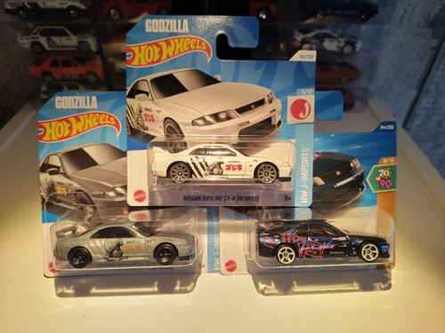 Hot wheels mainline nissan gtr - wheels,