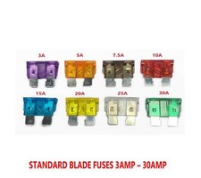 Standard car blades fuses - blades,