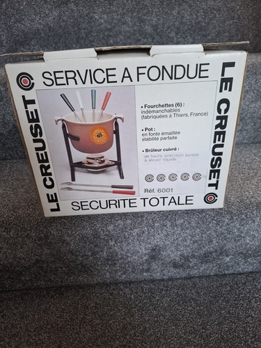 Creuset fondue set - le, creuset,