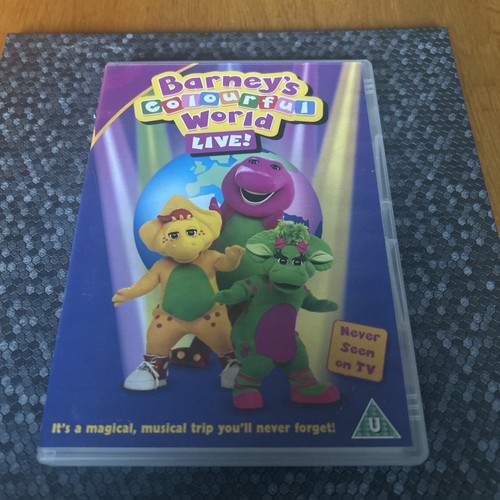 Barney colourful world - colourful,