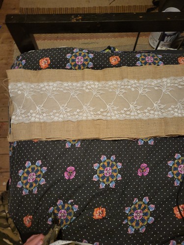 Hessian burlap table runner - hessian,
