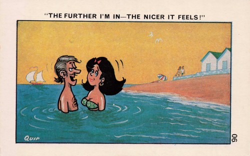 1970s quip sapphire card - 1970s, no