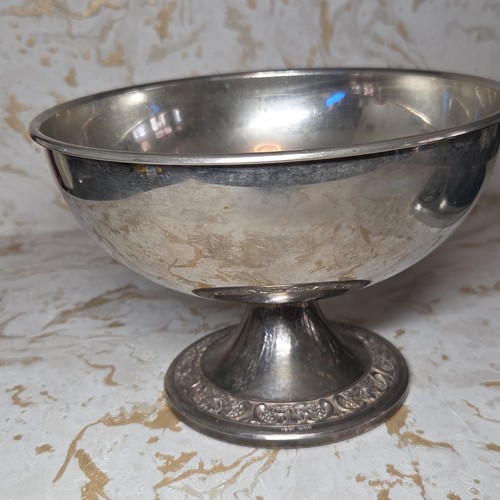 Bowl punch fruit - bowl, footed