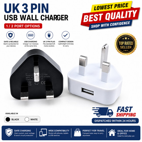 Pin dual usb - 3, adapter