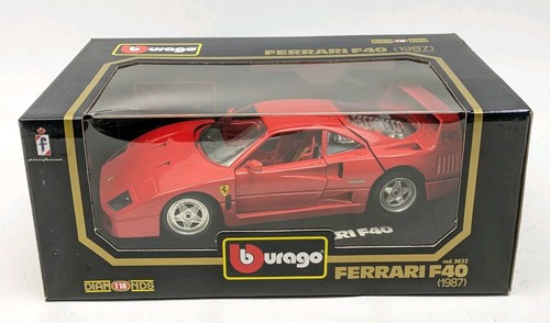 Bburago 1987 ferrari f40 - ferrari, red