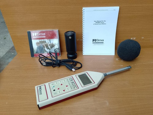 Cirrus 822c sound meter - cirrus,