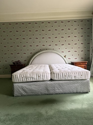 Upholstered bed frame large - frame,