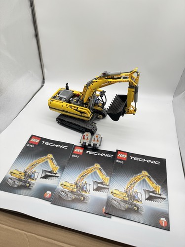 Lego motorized excavator - motorized,