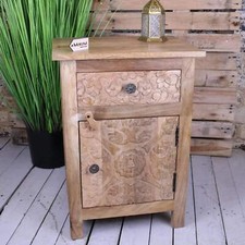 Nausel mango wood carved - wood,