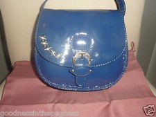RADLEY HUTCHINSON BLUE PATENT