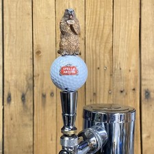 Stella Artois Beer Golf Tap Handle Caddyshack Gopher Draft Keg Short 4.5" Mini