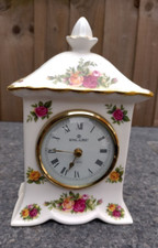 Royal Albert Clock Quartz Old