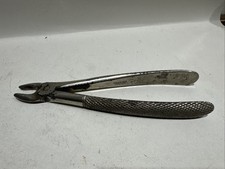 Antique Dental Pliers Forceps Tooth Extractor D.M Co England Dentistry