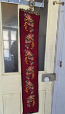 Vintage antique floral - floral, red