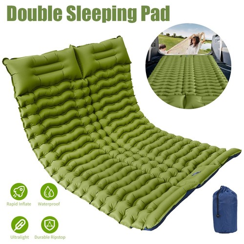 New inflatable double camping - new,