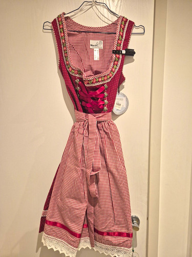 Authentic german red gingham - german,