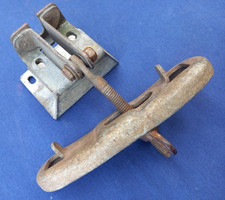 Genuine Spare Wheel Clamp & Bracket For Land Rover Series 1 86" or 88" - 303844