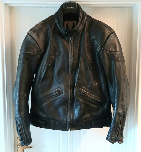 Super cool distressed belstaff - super,