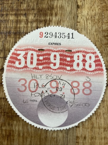 Vintage old tax - vintage, september