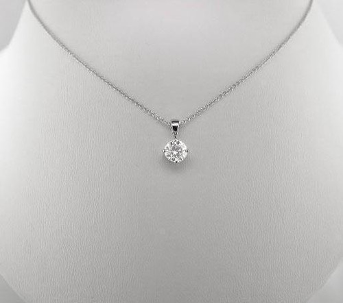 Diamond solitaire platinum - &,
