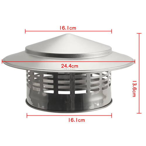 Chimney pot cowl cap - chimney,