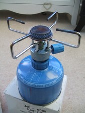 Camping Gaz Bleuet 270M Micro Stove . 1200W Burner . Used Good Working Order